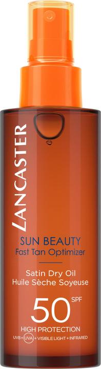 Lancaster Sun Beauty - Dry Oil Fast Tan Optimizer SPF50 (Sonnenöl, SPF 50, 150 ml, 205 g)