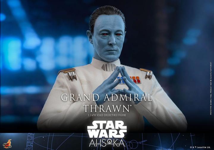 Immagine prodotto Hot Toys Star Wars: statuetta Ahsoka 1/6 Grand'Ammiraglio Thrawn 32 cm
