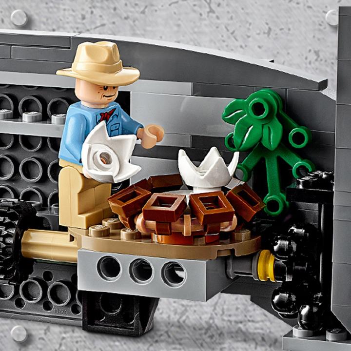 Actual product image LEGO Jurassic Park: T. Rex's devastation (75936, LEGO Jurassic World)