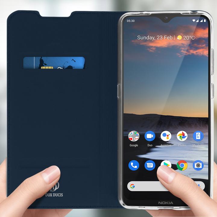 Image du produit Dux Ducis Nokia 5.3 - Flip Folio Case bleu foncé (Nokia 5.3)