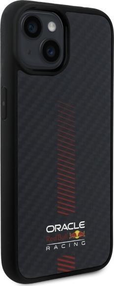 Actual product image Red Bull RBHMP14S24CFGSMK iPhone 14 6.1" hardcase black Carbon Fiber Power Bar MagSafe (Apple iPhone 14)