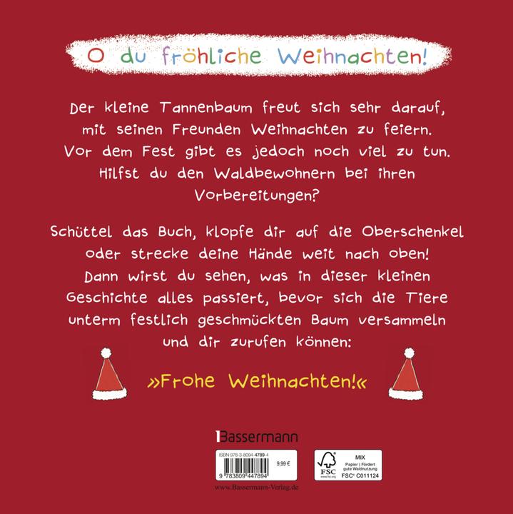 Image du produit Schüttel den Weihnachtsbaum. Ein Weihnachts-Mitmachbuch (Allemand, Nico Sternbaum, 2023)