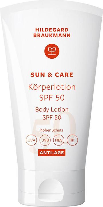 Produktbild Hildegard Braukmann sun & care Anti-Age Körperlotion SPF 50 (Sonnenlotion, SPF 50, 150 ml, 150 g)