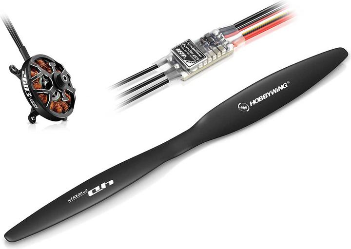 Image du produit Hobbywing Platinum F3P 4D Combo 2603SL 1480kV