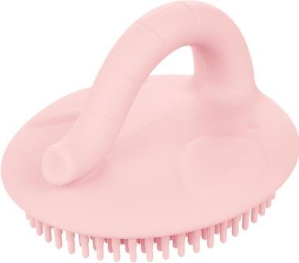 Canpol BABIES silicone body brush, pink, 9 / 115 pin (1 x, from 12 m.)