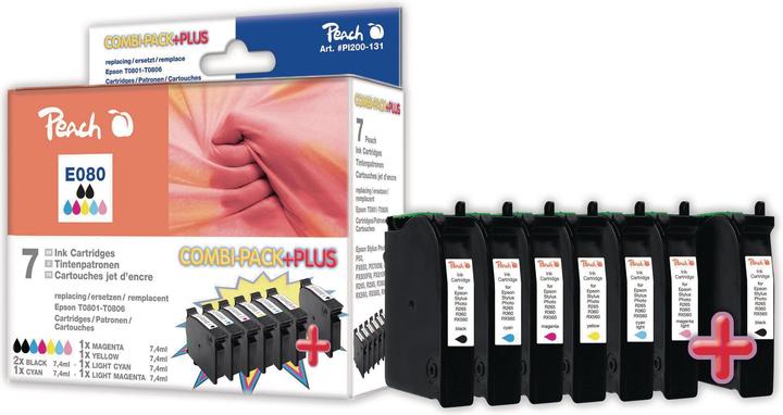 Peach T0807 Multipack (M, Y, C, LC, BK, LM)