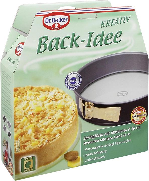 Actual product image Dr. Oetker Back idea (26 cm)