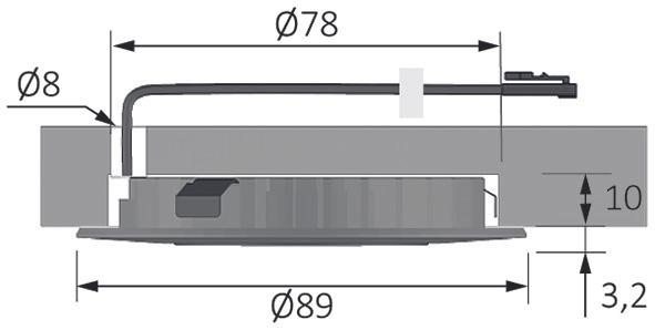 Actual product image Halemeier LED recessed luminaires SuperSpot eco 12 V (50 lm)
