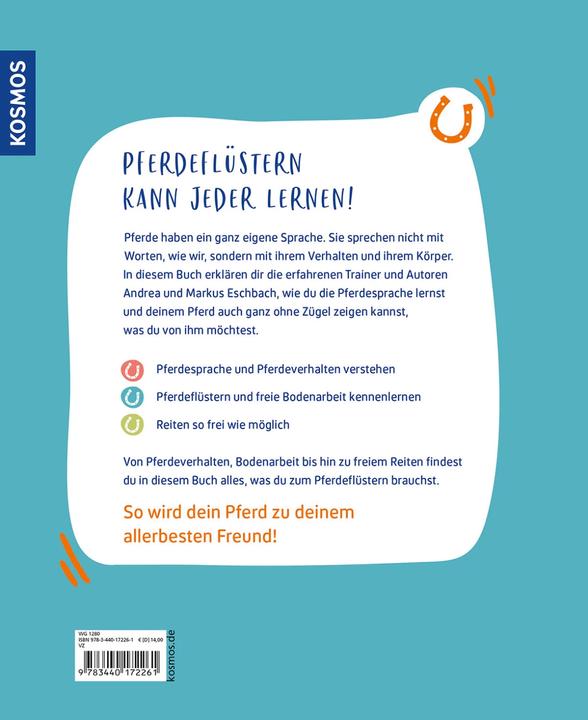 Produktbild Kosmos Pferdesprache für Kinder (Deutsch, Andrea Eschbach, Markus Eschbach, 2022)