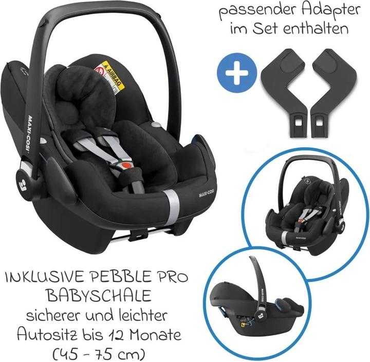 Actual product image Hauck Buggy Shop N Care inkl. Autositz Pebble Pro