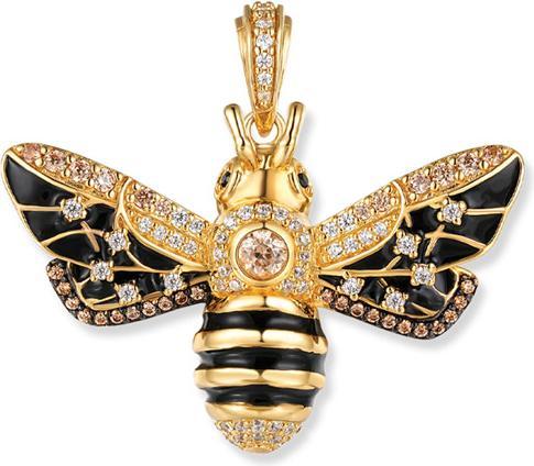 Image du produit Seinerzeit Bella Abeille Pendentif (Argent 925, Émail)