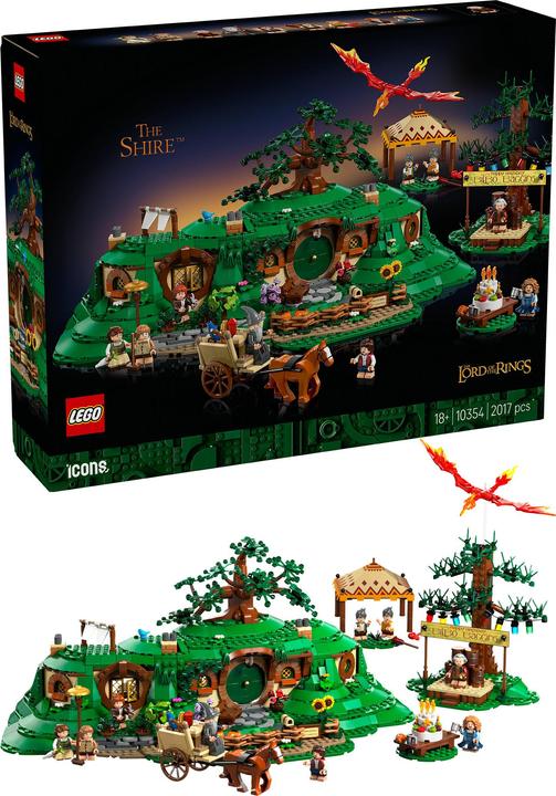 Produktbild LEGO Der Herr der Ringe: Das Auenland (10354, LEGO Seltene Sets, LEGO Icons)