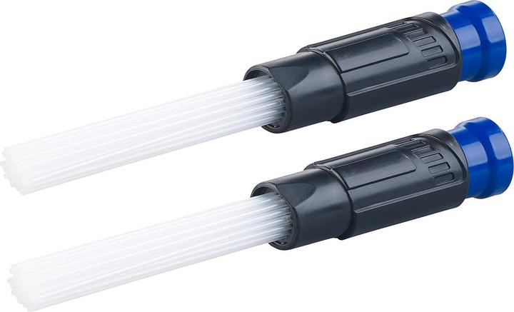 Produktbild AGT 2er-Set Universal-Staubsauger-Aufsätze mit flexiblen Saug-Röhrchen