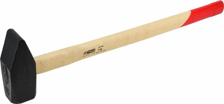 Produktbild Awtools Młotek Kowalski 5,0 kg Trzonek Drewniany Black Line (5260 g)