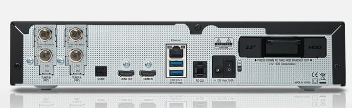 Immagine prodotto Vu+ Duo 4K SE (4 GB, 2x DVB-C/T2 (doppio), Albero CI)
