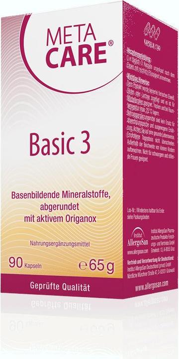 Produktbild Meta Care Basic 3 Kapsel (neu) (90 Stück, Kapseln, 115 g)