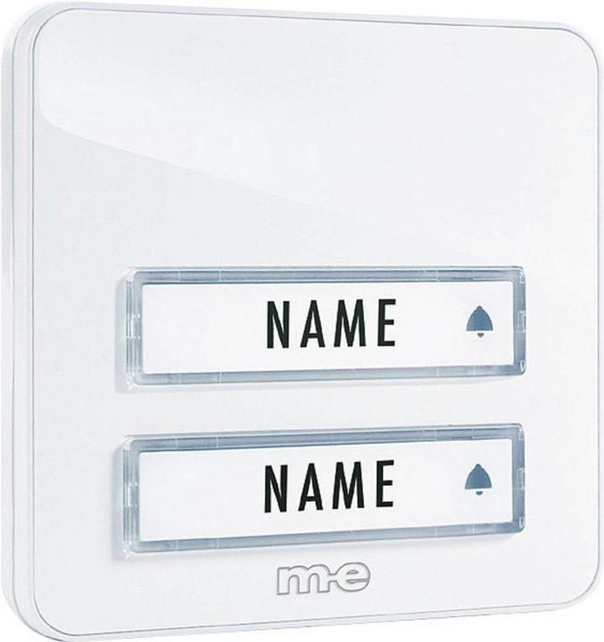 Productafbeelding Modern-Electronics m-e KTA-2 W klokplaat met