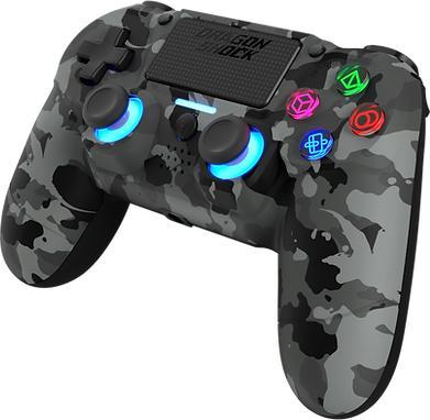 Actual product image DragonShock Controller Mizar Wireless grey camo PS4 (PS4)
