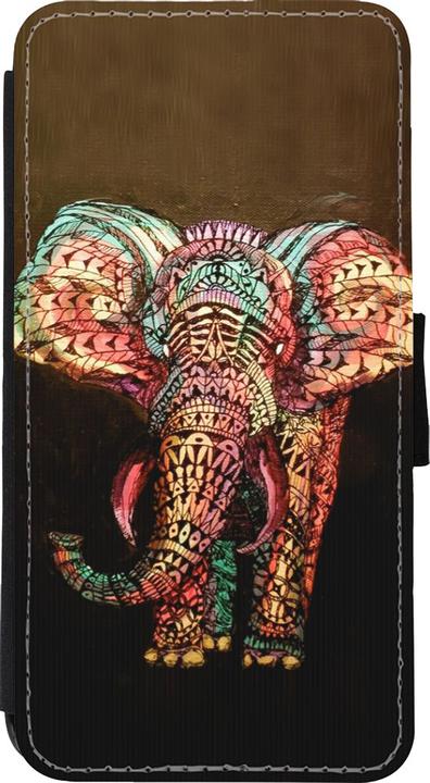 Produktbild PhoneLook Hülle Wallet schwarz Elephant 02 (Apple iPhone XS Max)
