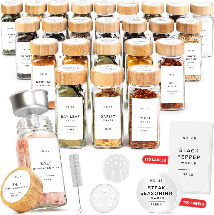 Immagine prodotto Edelhaus EH-SJB-WH Set di barattoli per le spezie