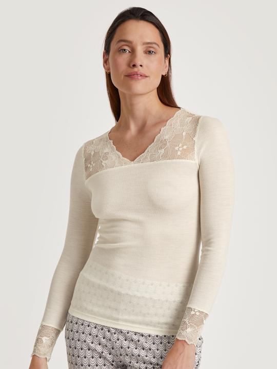 Produktbild Calida Langarm-Shirt aus Wolle-Seide (L)