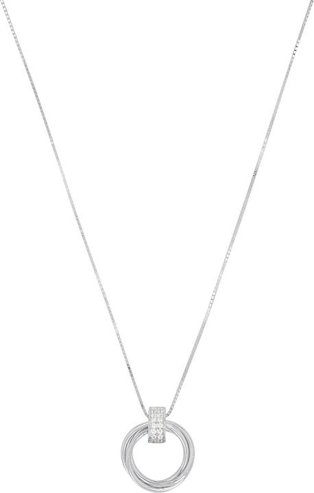 Actual product image Amor Halsschmuck für Damen, 925 Sterling Silber, Zirkonia synth. (Silver 925)