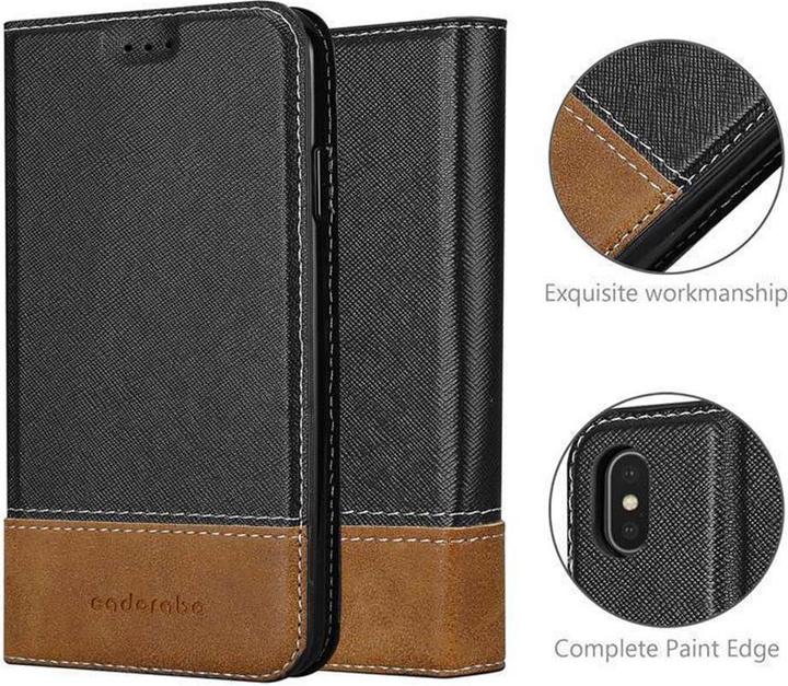 Productafbeelding Cadorabo Boek X Portemonnee Hoesje (Apple iPhone XS Max)