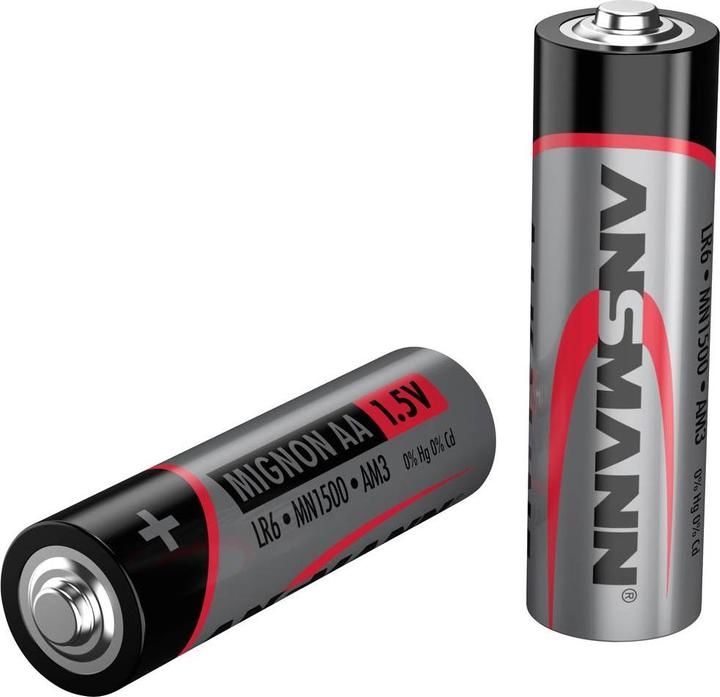 Productafbeelding Ansmann Alkaline batterij (100 Pcs., AA, 2700 mAh)