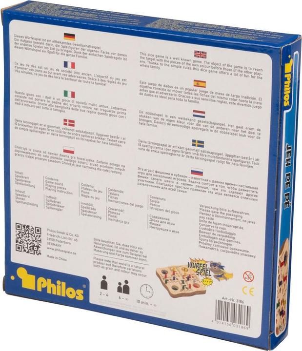 Produktbild Philos Würfelspiel (Schwedisch)