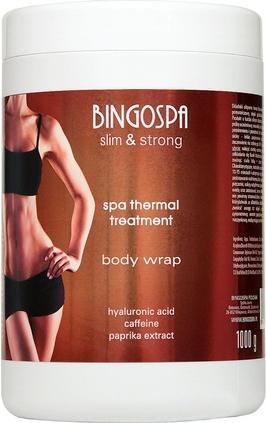 BingoSpa BINGO SPA Termiczny zabieg SPA do ciała z kwasem hialuronowym 1000g (Körpercreme, 1000 ml)