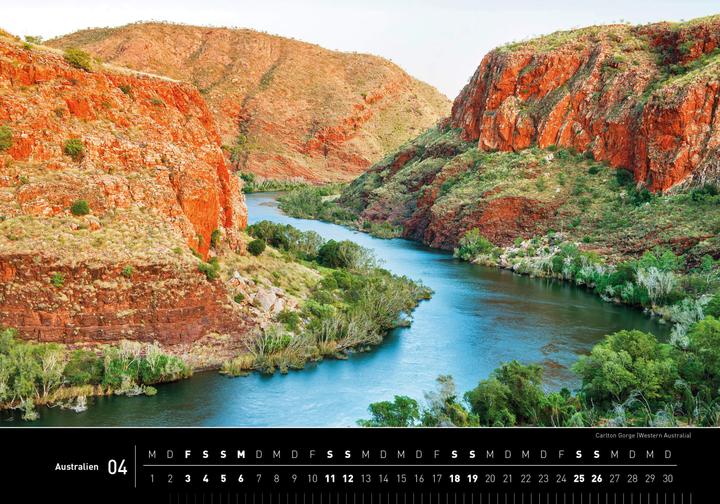 Image du produit Australien Premiumkalender 2026 (50 x 35 cm, Couverture rigide, Allemand)