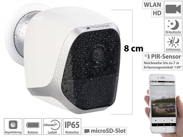 Produktbild VisorTech IP-HD-Überwachungskamera mit App
