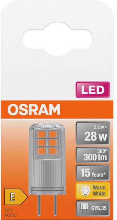 Produktbild Osram Led Pin (GY6.35, 2.60 W, 300 lm, 1 x, F)