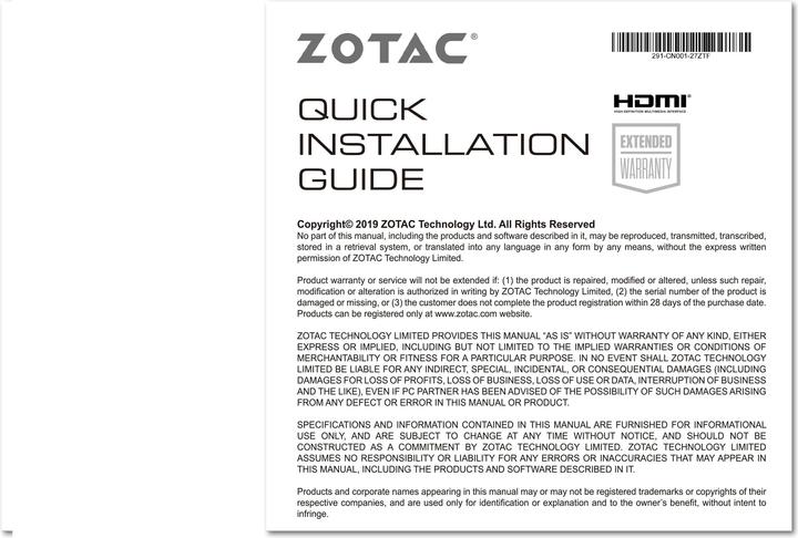 Produktbild Zotac GAMING GeForce RTX 3060 Ti Twin Edge LHR (8 GB)