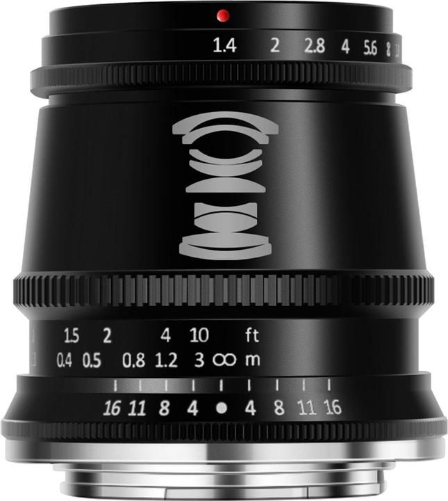 Immagine prodotto TTArtisan 17 mm f1.4 Micro 4/3 (Micro Four Thirds, APS-C / DX)
