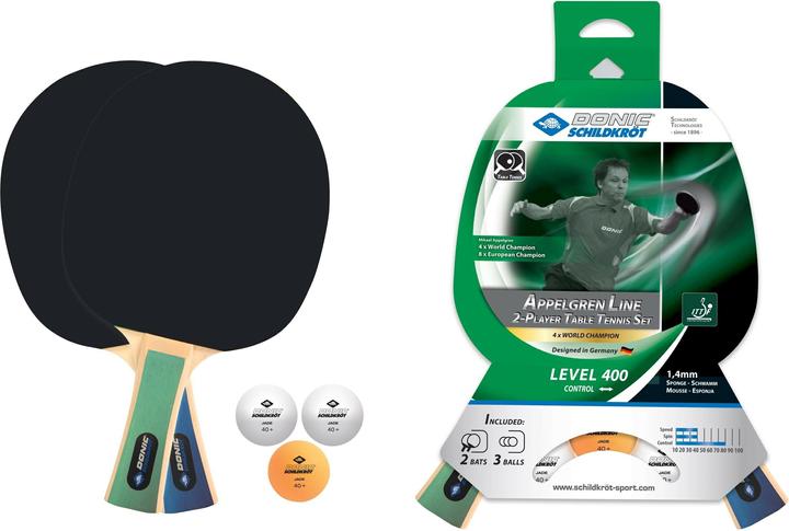 Donic Schildkröt Tischtennis Set Appelgren 400