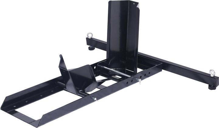 Actual product image XPOtool Motorcycle Front Wheel Chock Heavy Duty Stand Motorbike Wheels 15-22 inch with 80-127mm Width Garage