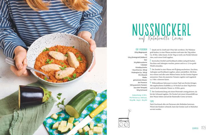 Actual product image Veggie for Family (German, Michael King, Inga Pfannebecker, Dagmar of Cramm, 2024)