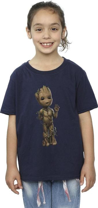 Immagine prodotto I Am Groot Wave Pose Maglietta Ragazze (140, 146)