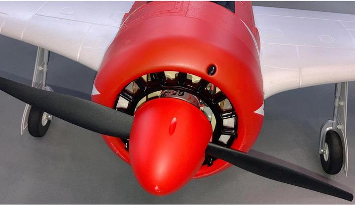 Image du produit Amewi Warbird YAK - 11 1450 mm, rouge/blanc PNP (Oiseau de guerre)