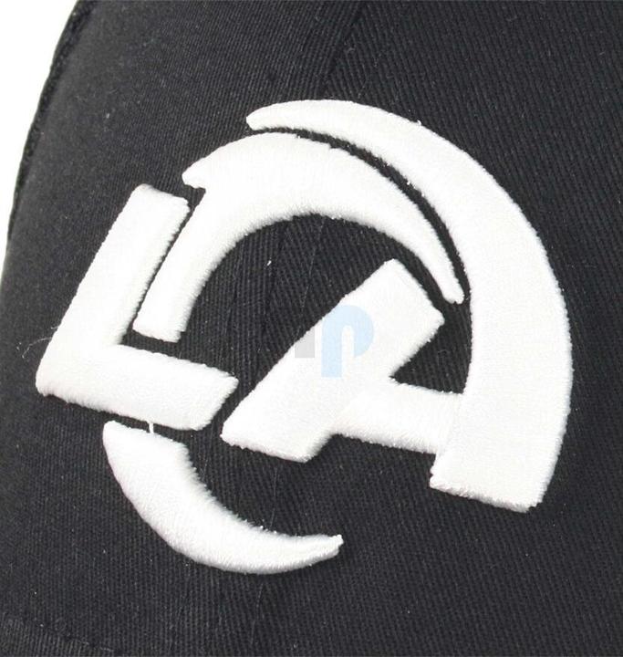 Produktbild New Era NFL - Los Angeles Rams - Core Edition 39Thirty Stretch Cap schwarz SM (54, 55, 56, 57)