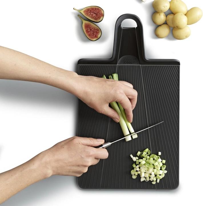 Image du produit Joseph Joseph Chop2Pot Plus Planche à découper pliable Grande - Noir