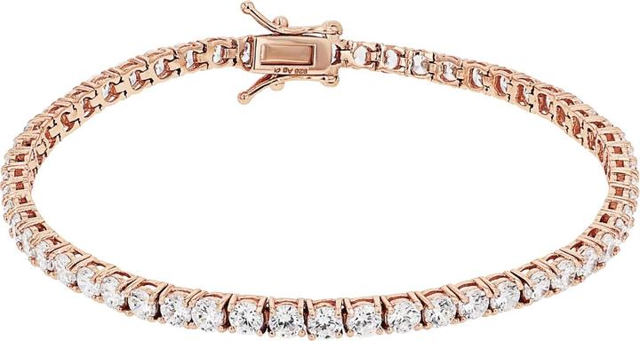 zz_ArchivedByPCD_Amor Schmuck_zu_Amor Amor Armschmuck für Damen, 925 Sterling Silber, Zirkonia synth. (19 cm, Silber 925)