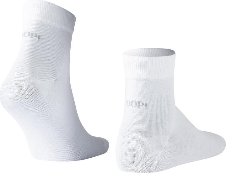 Actual product image Joop! Unisex premium essential organic cotton Quarter 6p (pack of 6, 43 - 46)