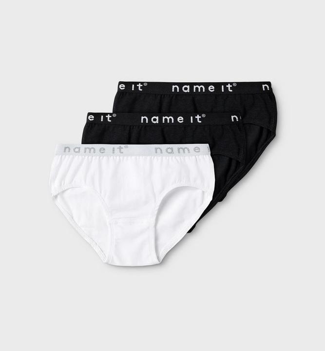 Produktbild Name it Nkfbriefs 3p Black Noos (98, 3er Pack)