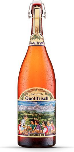 Image du produit Appenzeller Bier Quöllfrisch naturtrüb (1 x 300 cl)