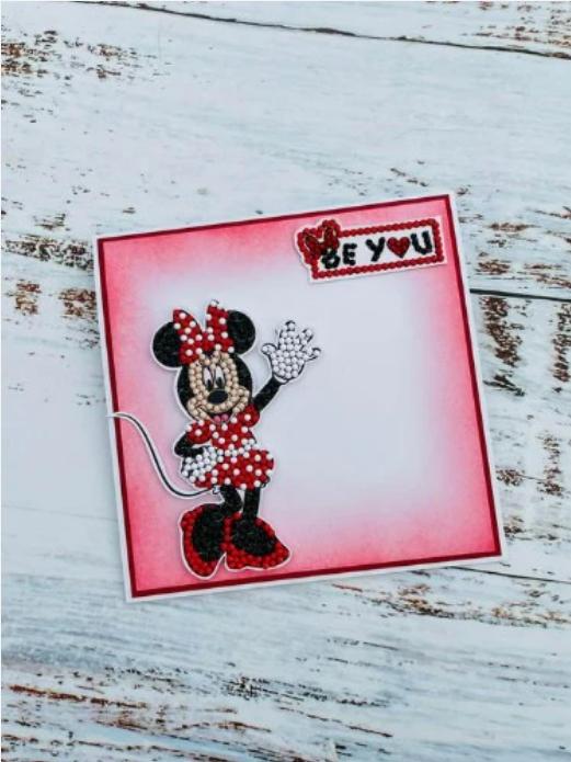 Produktbild Craft Buddy Minnie Mouse, Crystal Art A6 Stempel Set