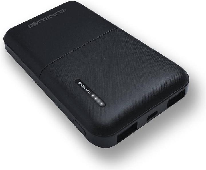 Produktbild Sunslice Externer Akku "Gravity 5" (5000 mAh, 10 W, 18500 Wh)