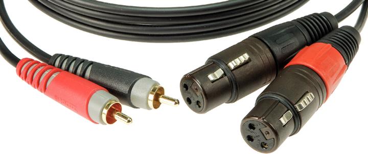 Produktbild Klotz Kabel AT-CF0100 Cinch-XLR (f) 1m (1 m, XLR)