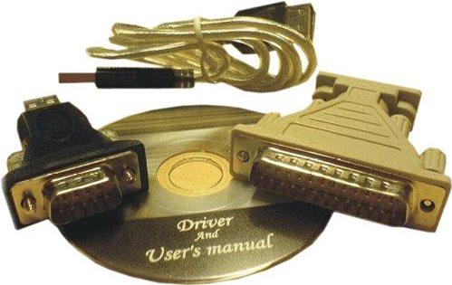 Produktbild Delock Adapter USB 2.0 zu Seriell (1.80 m)